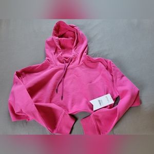 Katy Hearn Stori Crop Hoodie Pink